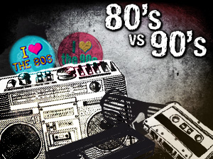 80 s vs 90 s 80 s vs 90 s